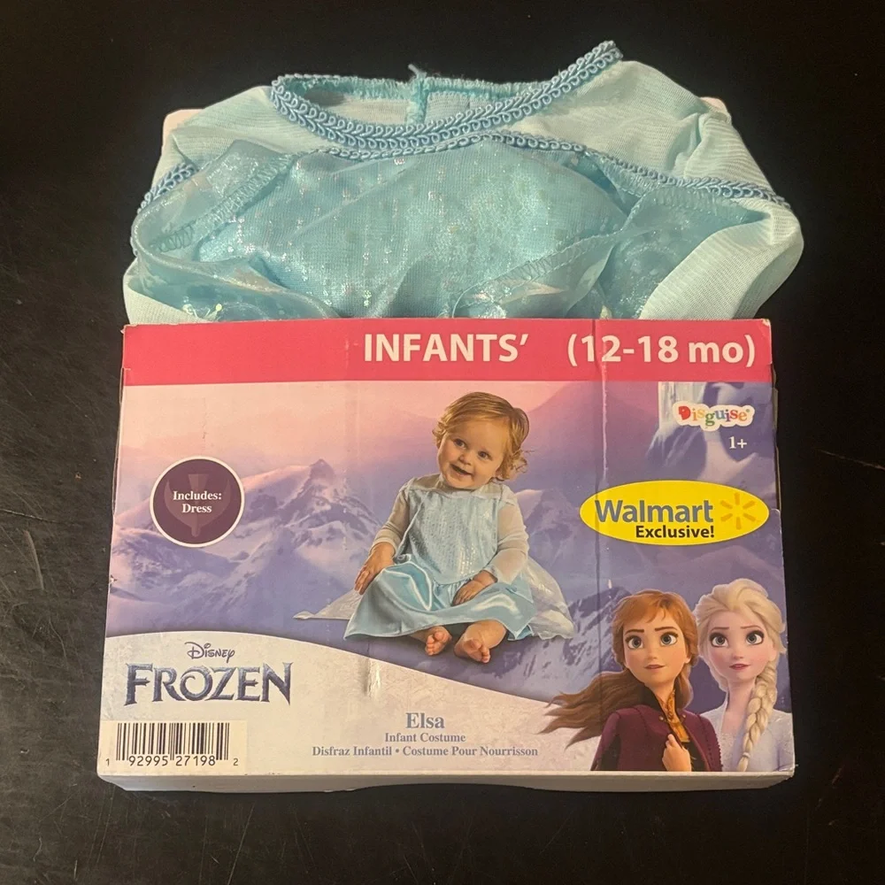 Disney Frozen Elsa Infant Bib -‎ Light Blue